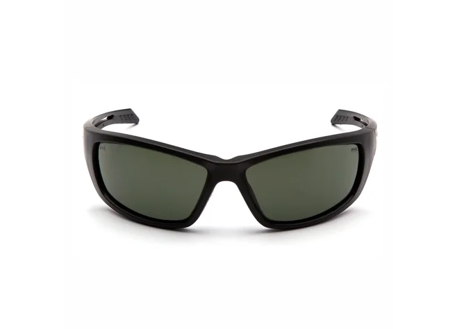 Окуляри Venture Gear Tactical Howitzer Black (forest gray) Anti-Fog, чорно-зелені в чорній оправі VG Фото 3
